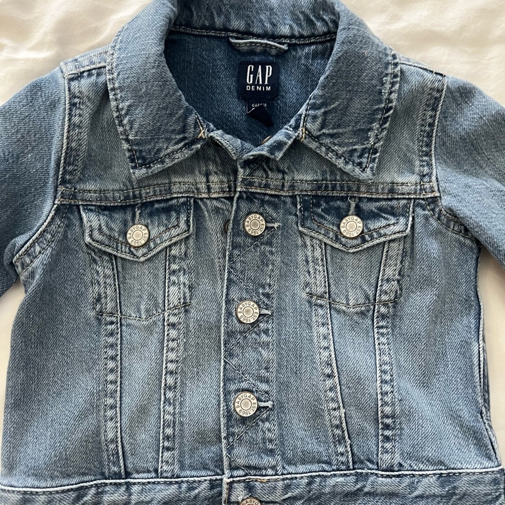 GAP Light Blue Denim Jean Jacket for Kids